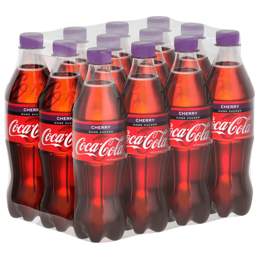 Coca-Cola Cherry ohne Zucker 12x0,5l